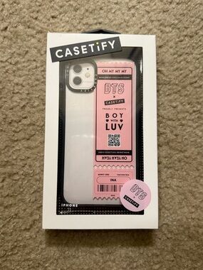 Casetify x BTS “Boy with Luv” Ticket iPhone 11 Case
